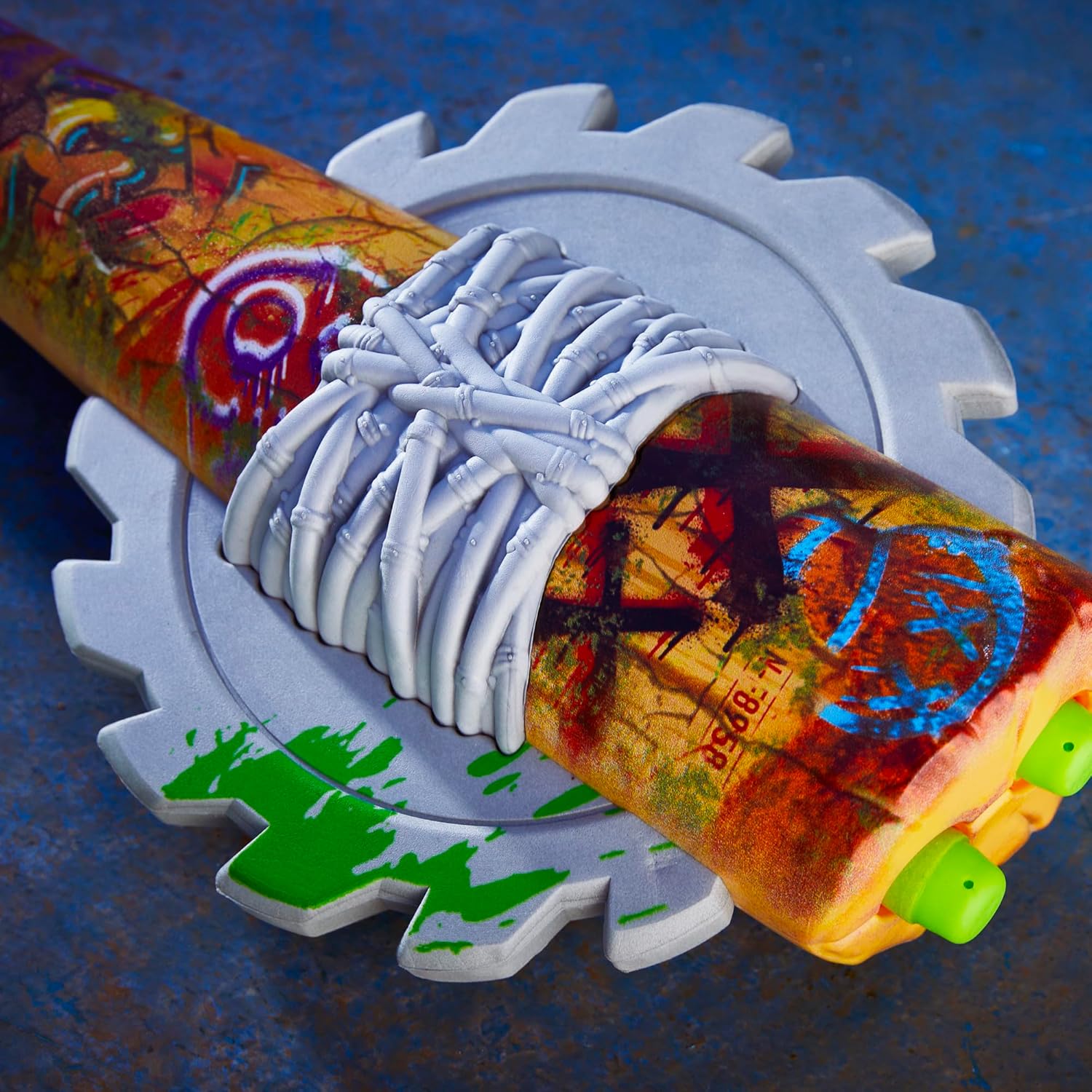 Nerf Strikeout Blaster, Lanzador Bate para Zombies