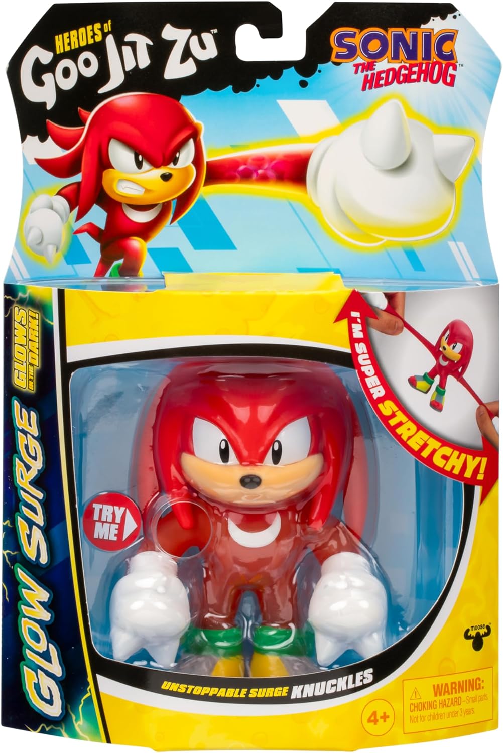 Goo Jit Zu - Sonic Knuckles Brilla en la oscuridad