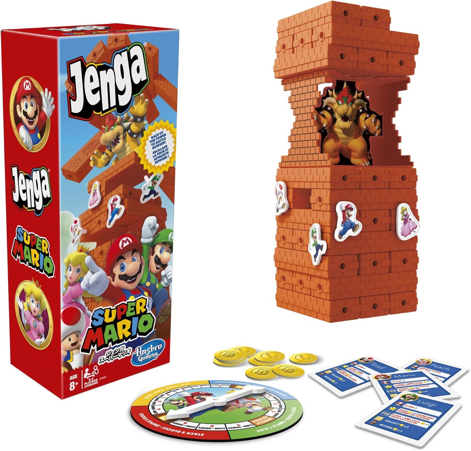 Jenga Edición Super Mario - Version Inglés