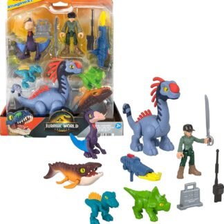 Imaginext JW Rebirth - Set de Figuras