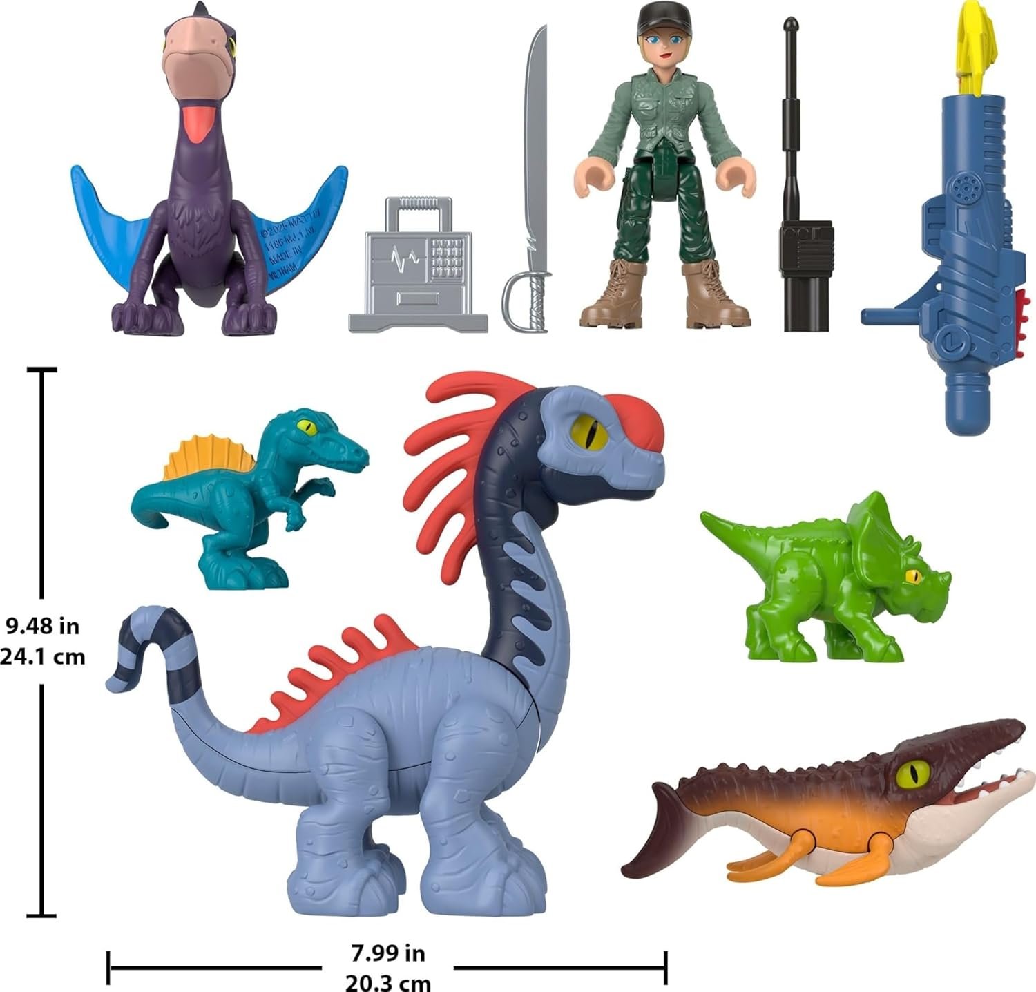 Imaginext JW Rebirth - Set de Figuras - Imagen 2