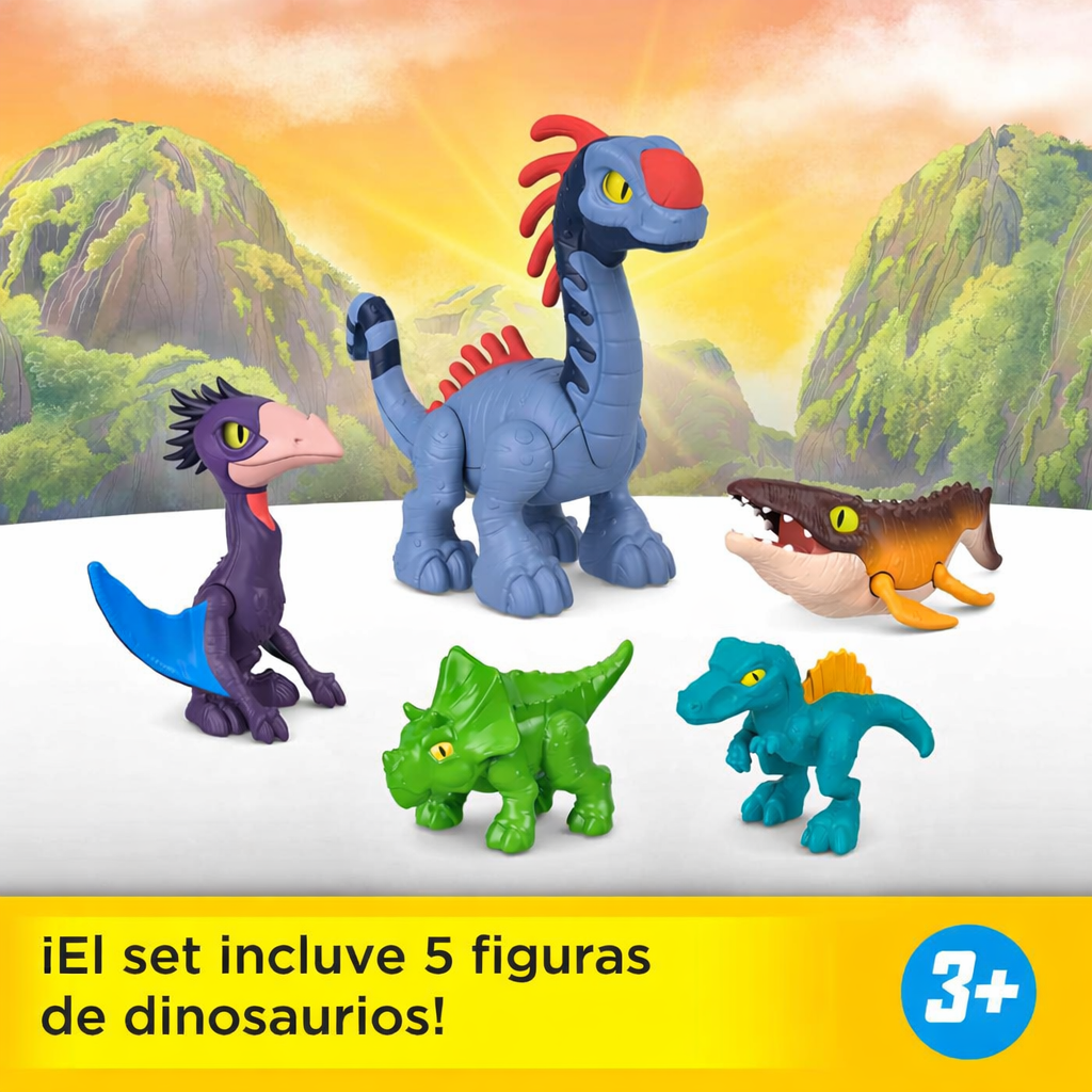 Imaginext JW Rebirth - Set de Figuras - Imagen 3