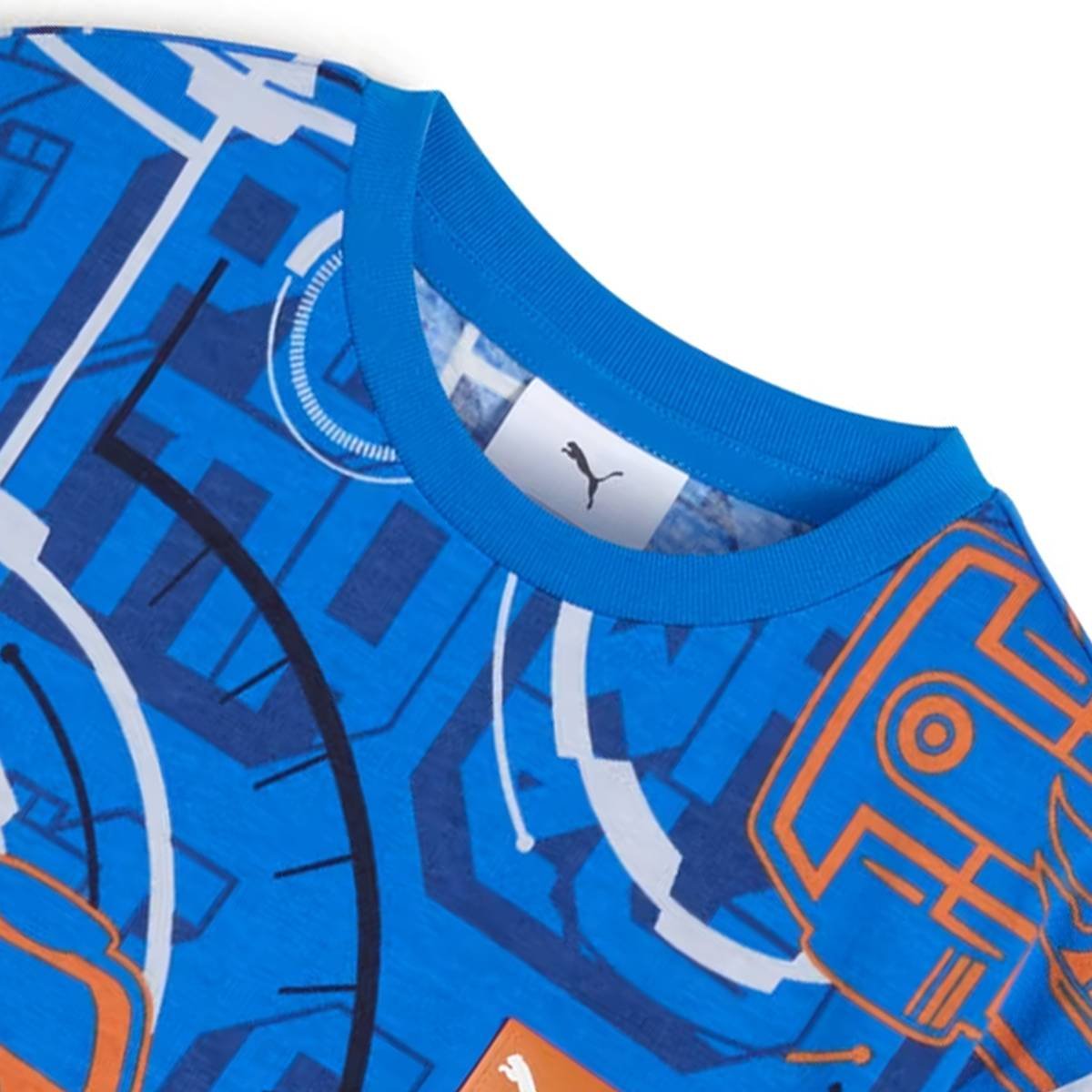 Puma Hot Wheels Niño - Polo Talla 7 USA - Imagen 5